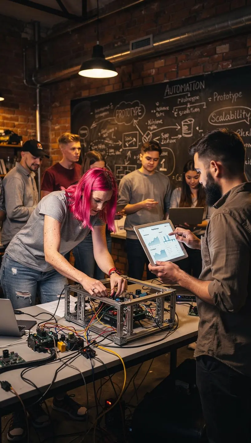 Automatizācijas risinājumi biznesa procesu uzlabošanai.